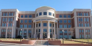 Forsyth County Courthouse. Chestney & Sullivan Forsyth BUI lawyers represent people charged with Boating Under the Influence  on Lake Lanier.