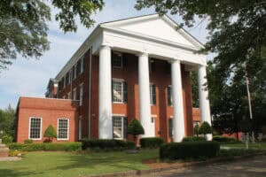 Greene County Courthouse.  Chestney & Sullivan Greene County BUI Lawyers